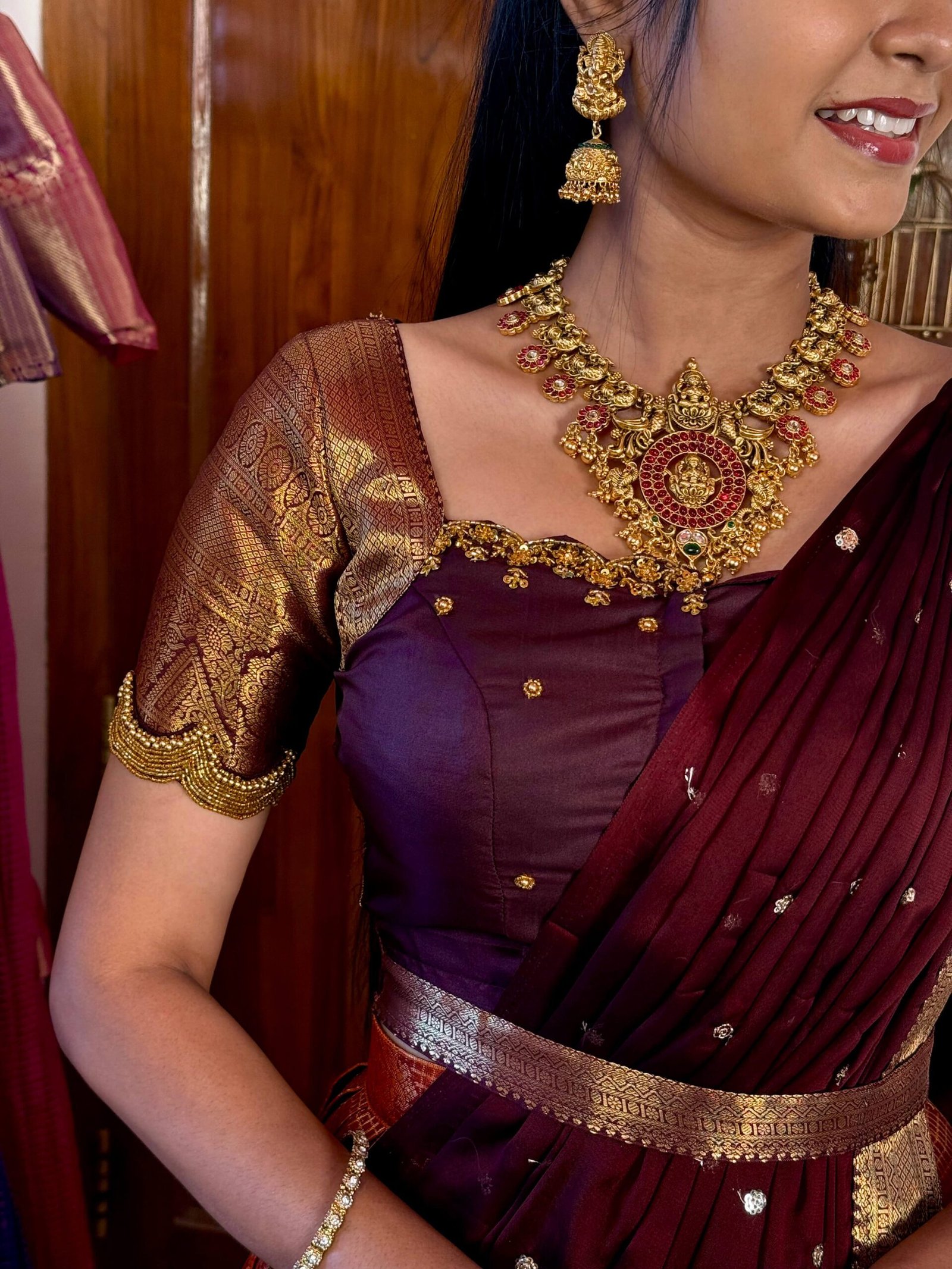 Premium Kanchipuram Silk Lehenga