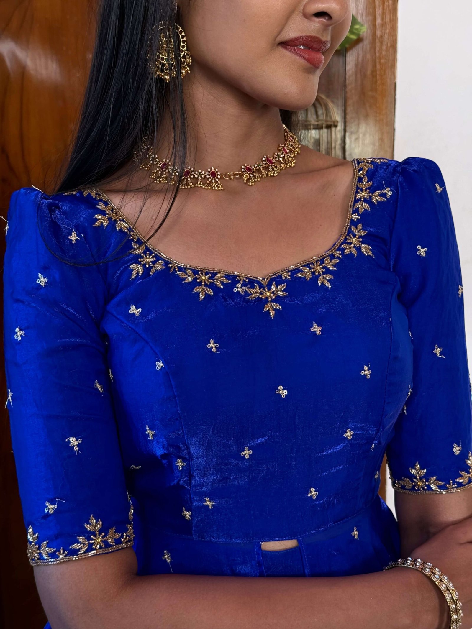 3 in 1 Blue AIRA Lehenga