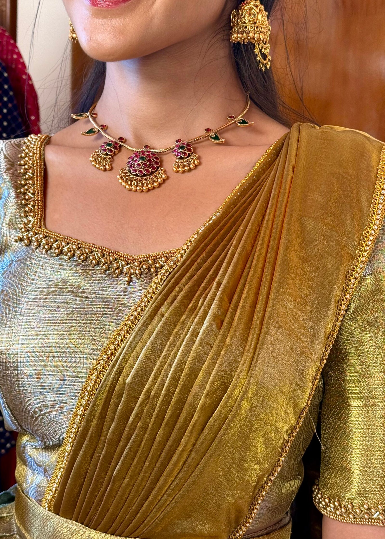 Madhuram hand worked lehenga set