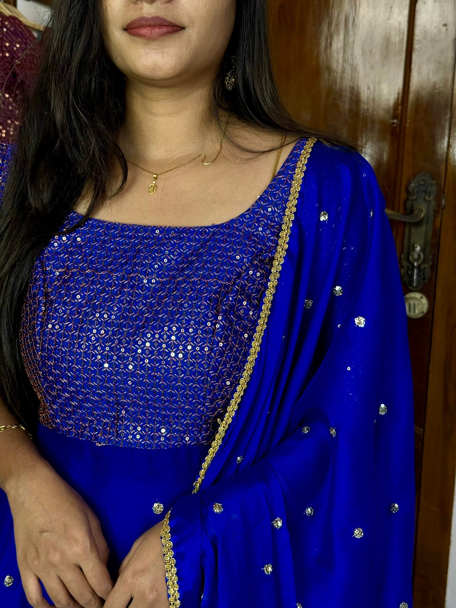 SHINE - Blue maxi