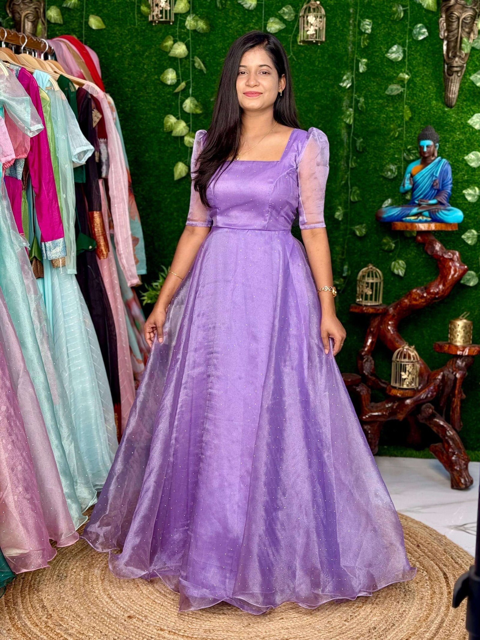 TWINKLE ORGANZA - LAVENDER (Maxi)