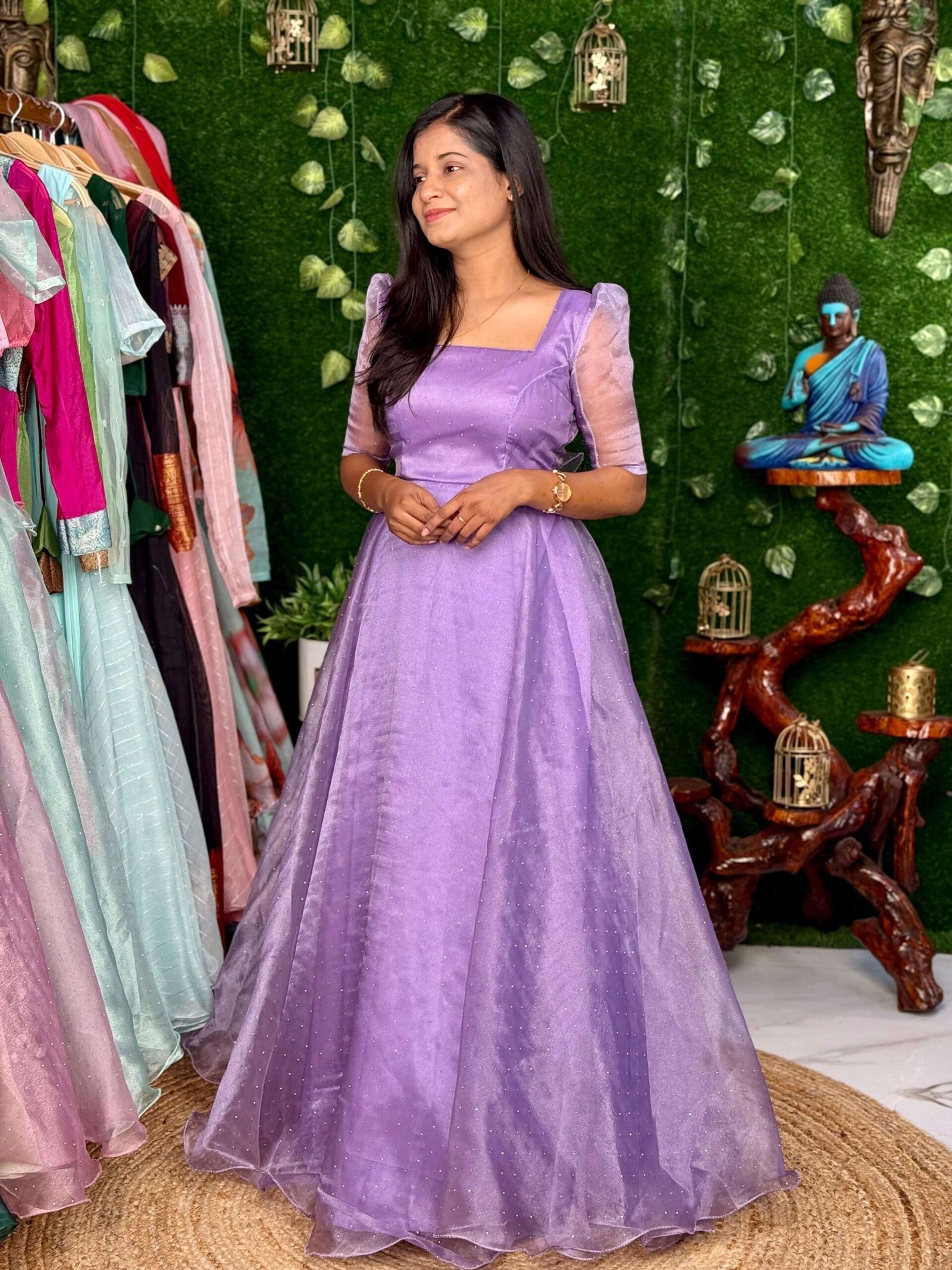 TWINKLE ORGANZA - LAVENDER (Maxi)