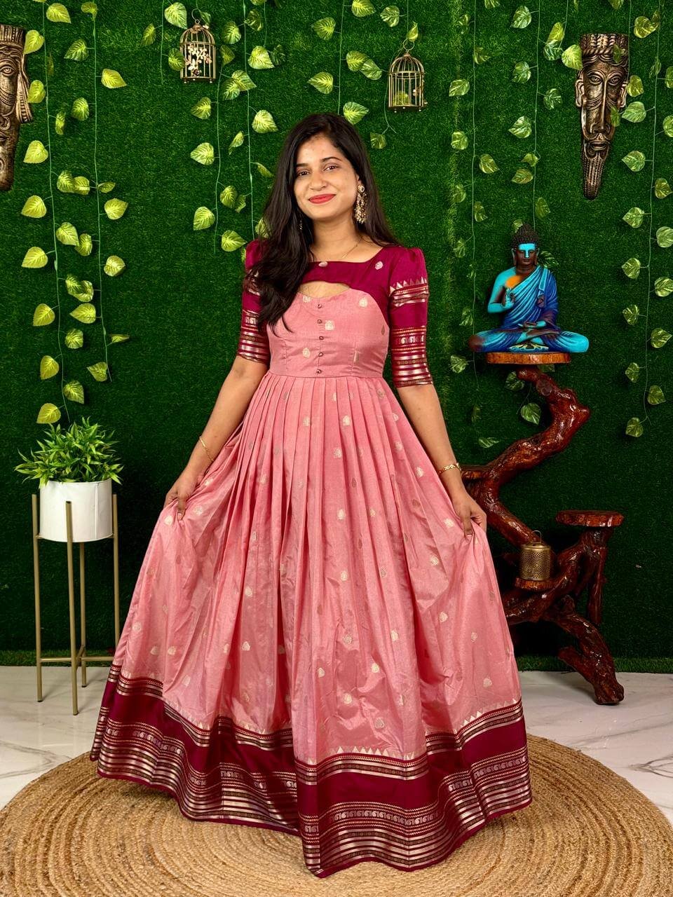 VINTAGE BEAUTY - PINK & WINE (Maxi)